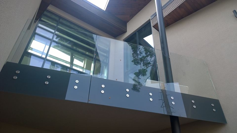 Glass railings