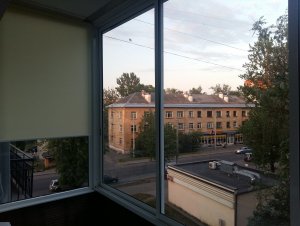 Lodžiju iestiklošana Prušu ielā, Rīga